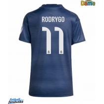 Real Madrid Rodrygo Goes #11 Bortedrakt Dame 2025-26 Kortermet